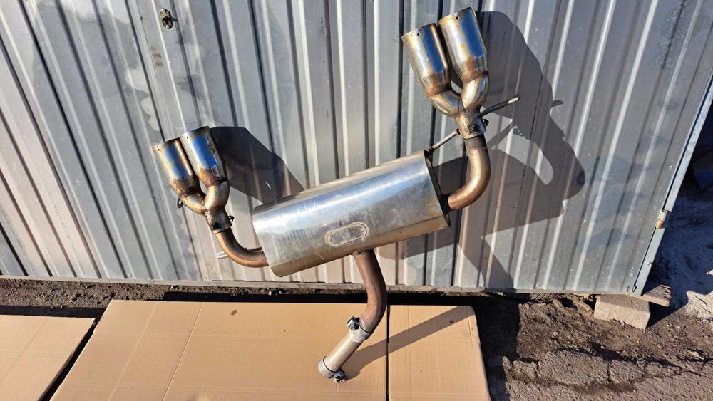 Tłumik końcowy podwójny wydech Audi A3 8P Sportback RAGAZZON