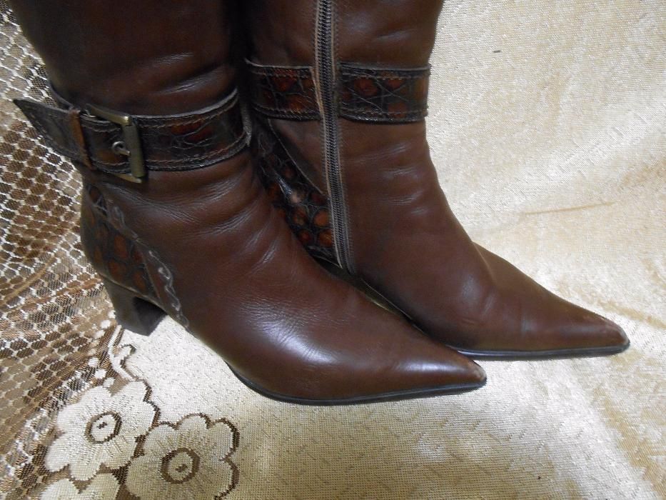 Сапоги женские, Италия, «Angela Falconi», 40р-р, б/у