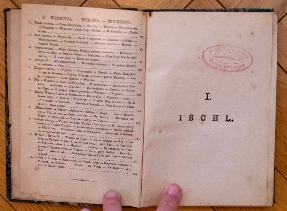 Wrażenia z podróży Maria Konopnicka 1884 Pierwsze Wydanie Unikat Antyk