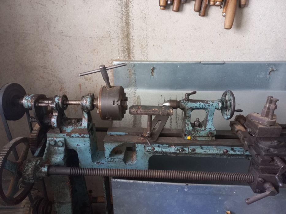 Torno mecânico Fundição do Bolhão dos anos 80