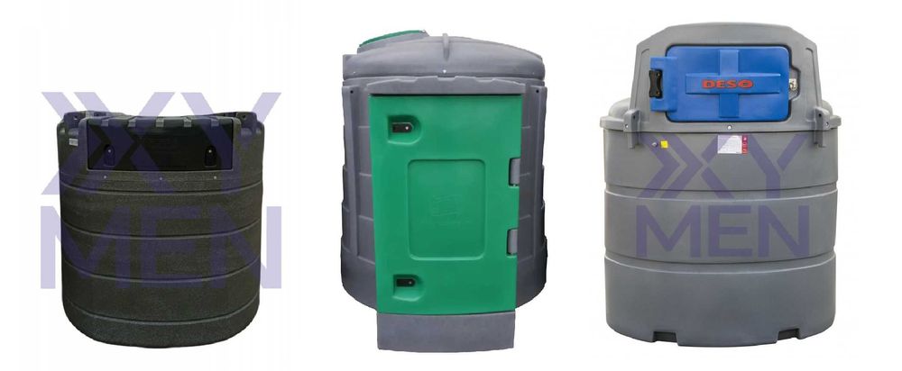 Stacjonarny zbiornik na paliwo 1500L zbiornik na rope JFC DESO FORTIS