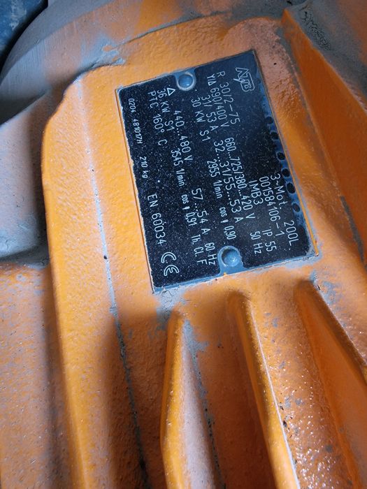 Odkurzacz odciąg do trocin Schuko K400  30Kw Nestro  Wentylator