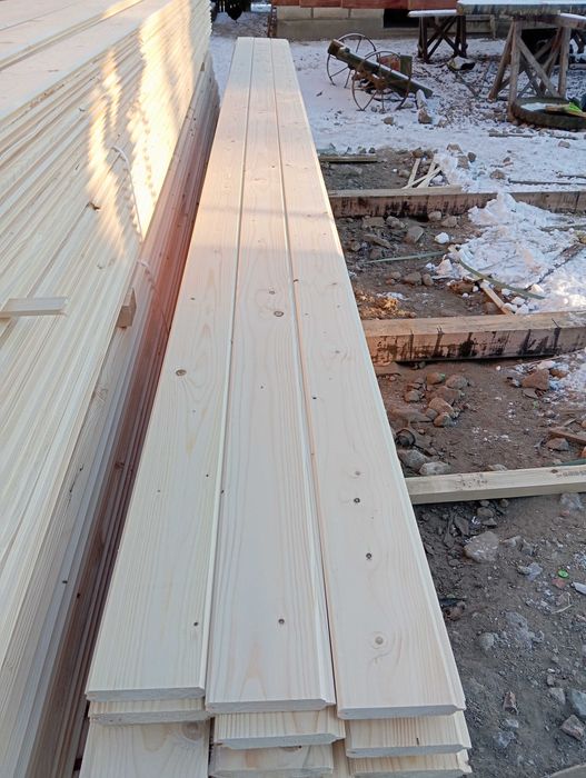 Deska elewacyjna podbitka boazeria pióro wpust z fazą