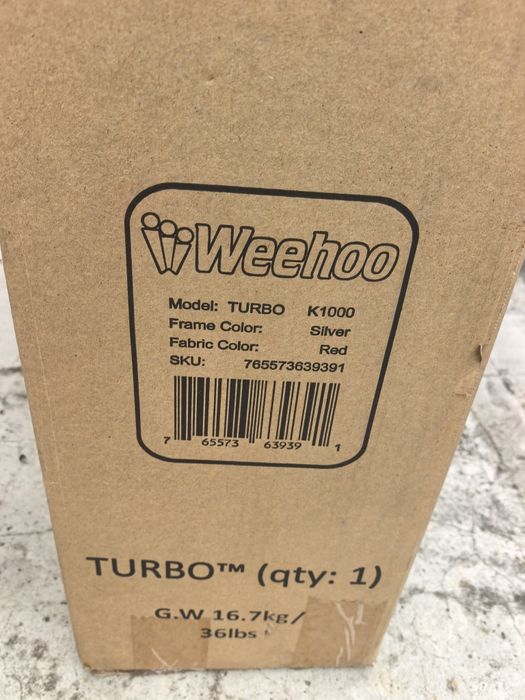 Przyczepka rowerowa weehoo turbo