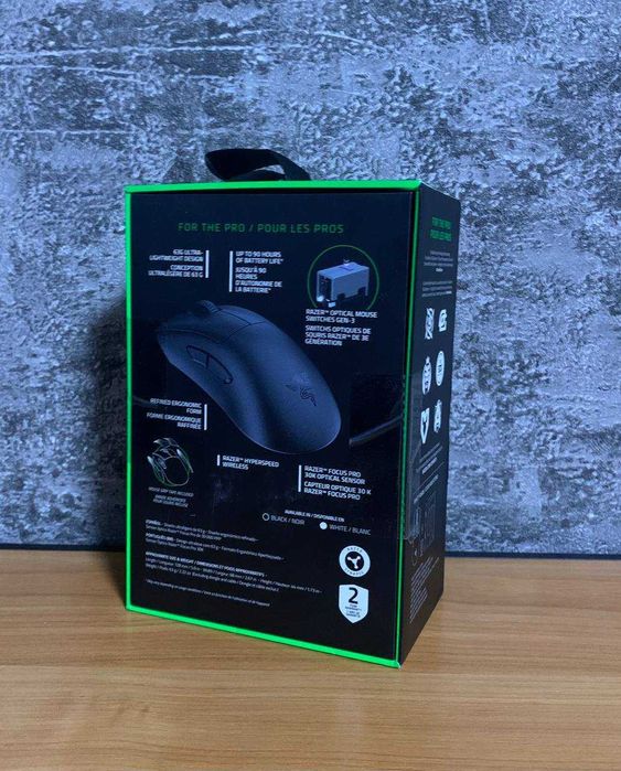 Миша Razer DeathAdder V3 Pro Wireless Black
