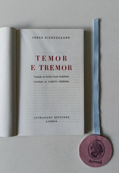 Temor e tremor, Soren Kierkegaard