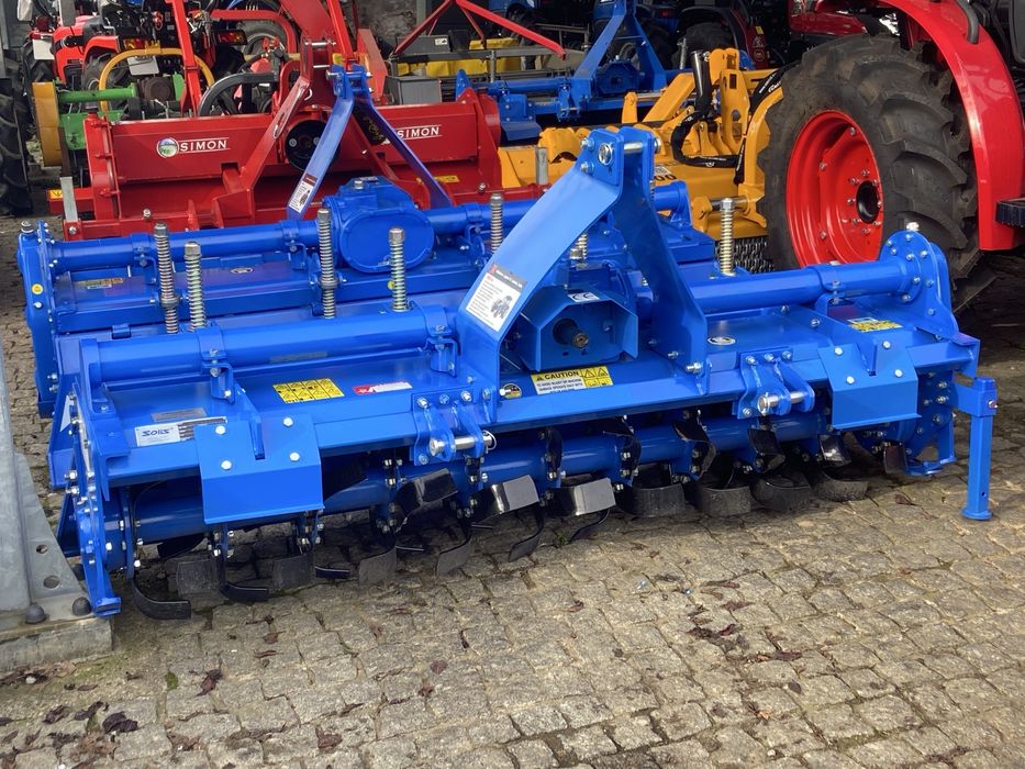 Fresa agricola reforçada caixa de velocidades de carretos