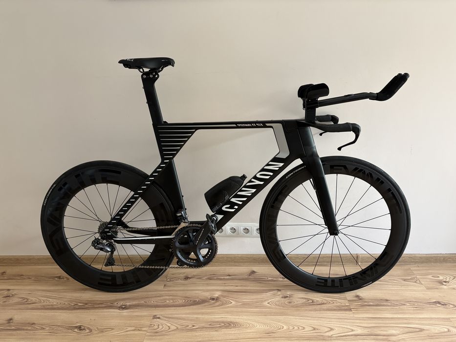 Canyon Speedmax CF SLX Di2 ceramika pomiar mocy czasowy triathlon tri rozmiar L