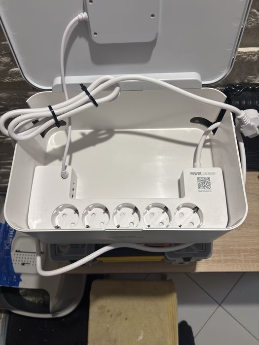 Organizer na kable Cord Organizer Box Power  Strip