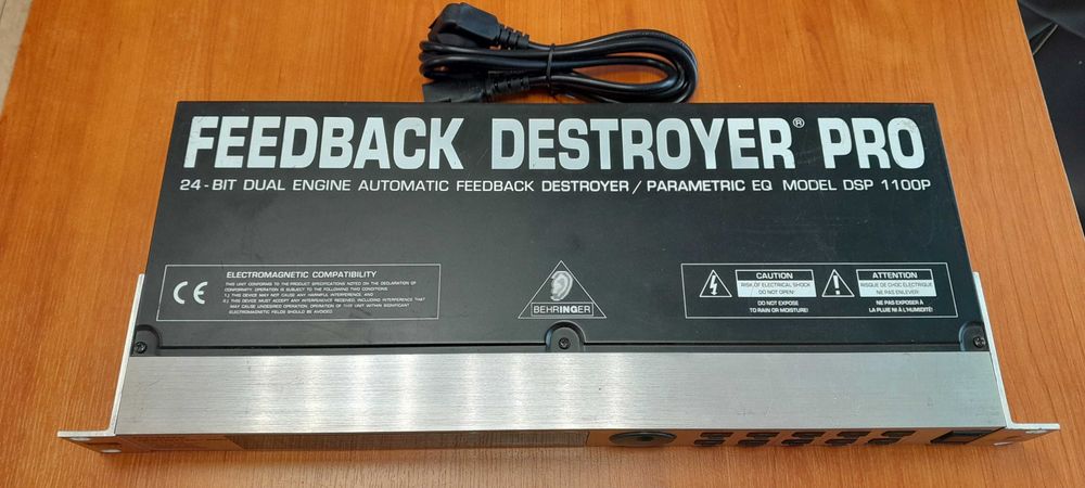 BEHRINGER Feedback PRO DSP 1100P eliminator sprzężeń Czarnków • OLX.pl