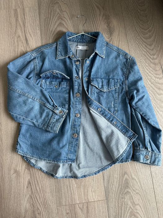 Koszula jeansowa dla dziewczynki Zara