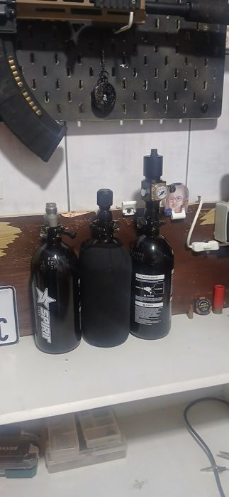 Botijas HPA paintball/airsoft