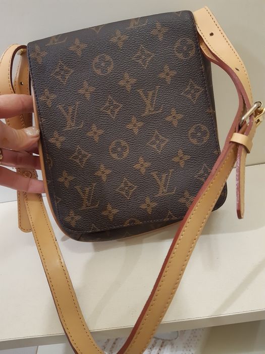 Torebka brązowa. LV.