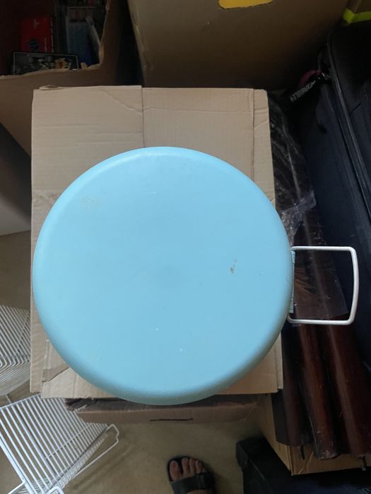 Kosz na śmieci Ikea niebieski