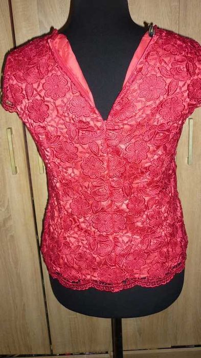 Yaly couture- gipiurowa bluzka r; L