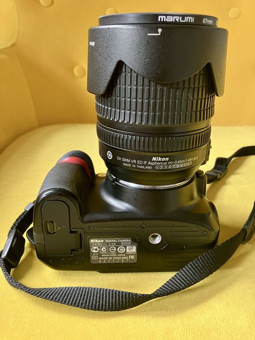 Nikon D3100 obiektyw 18-105