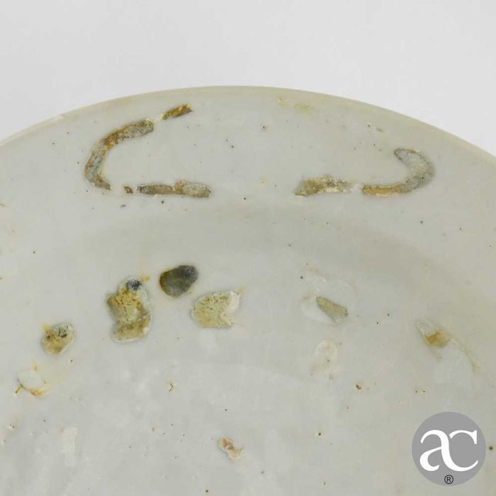 Prato porcelana da China, Dinastia Ming, do navio afundado BINH THUAN