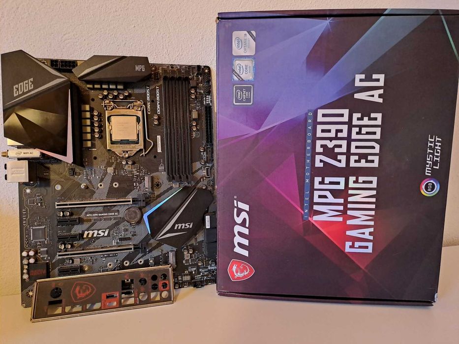 Bundle Intel Core i7-9700K / Board MSI MPG Z390 Gaming Edge LGA 1151