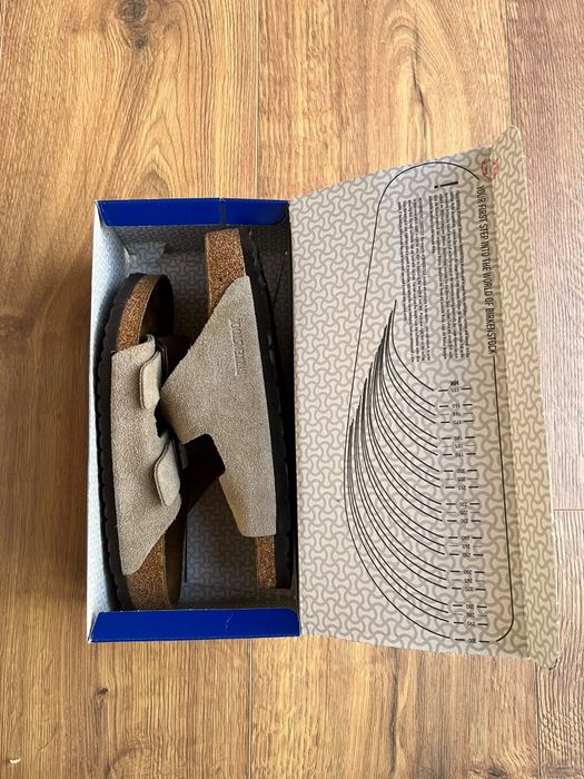 Birkenstock Arizona couro de camurça
