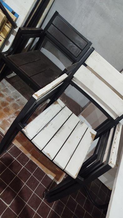 Стулья с подлокотниками Столы 80-80. 120-80.см