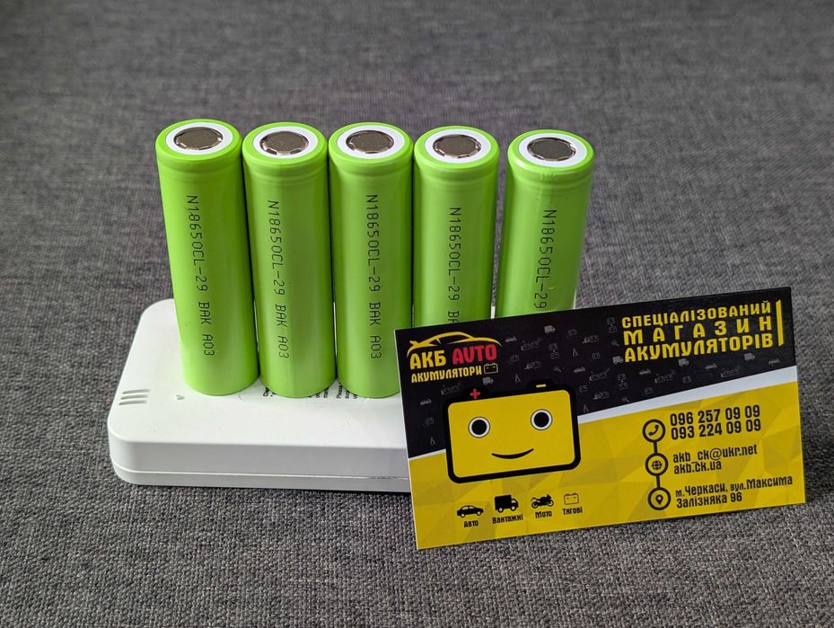 Аккумулятор Li-ion 18650 N18650CL-29 2900mAh 3.6V 8/12A акумулятор
