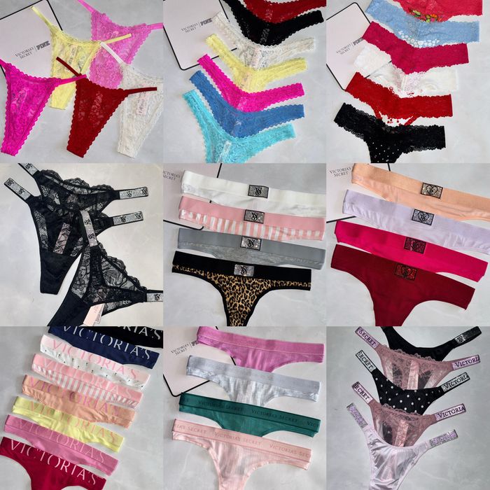 !!! ОРИГІНАЛЬНІ !!! Жіночі трусики /білизна Victoria’s Secret  XS/S/M