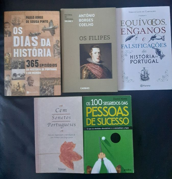 cem Sonetos portugueses dias  história 365 equívocos enganos falsificações sergio luís carvalho pessoas sucesso filipes antonio borges coelho Niven