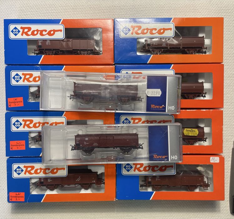 Zestaw wagonow roco skala H0 - 37