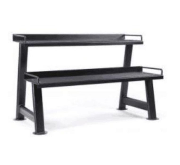 Suporte para kettlebells 2 niveis