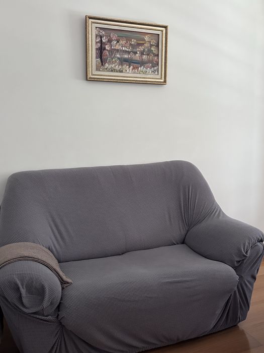 2 Sofás Usados (1 Sofá-Cama)