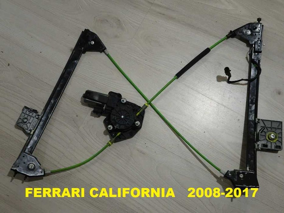 Ferrari California 2008-2017 Oryginalny Podnośnik Mechanizm Szyby Przód Prawy [6e]