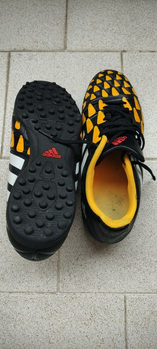 Adidas Nitrocharge 3.0 TF - Preto e Amarelo