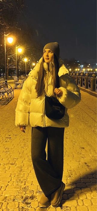 зимовий дуже теплий пуховик від MK Manufacture