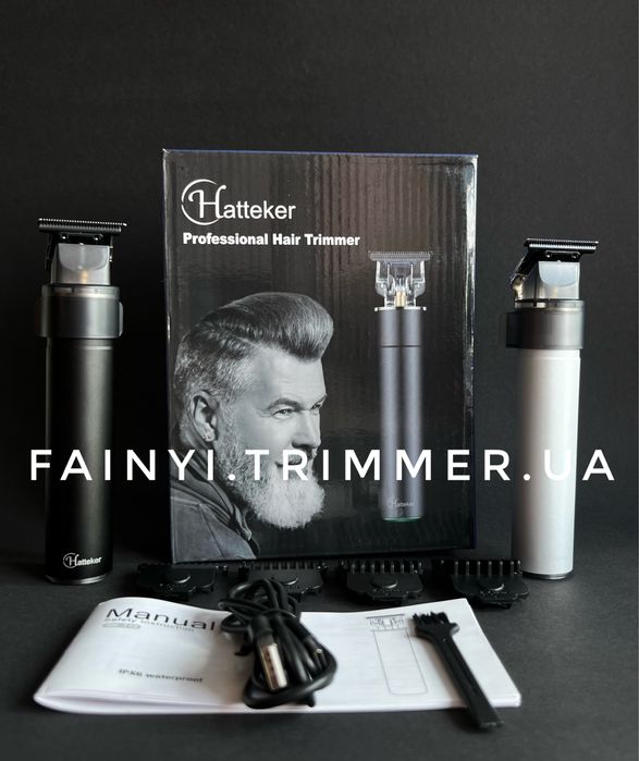 ‼️РОЗПРОДАЖ‼️Тример Hatteker SK-113 для стрижки окантовки бороди вусів