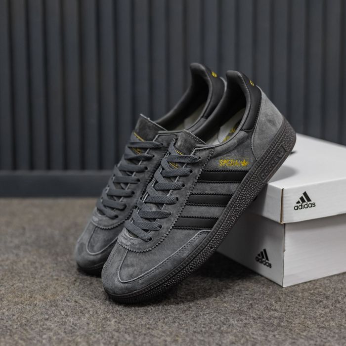 Кросівки Adidas Spezial Grey - Black premium