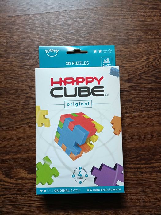 Jogo "Happy Cube" Pack com as 6 cores (NOVO e SELADO)