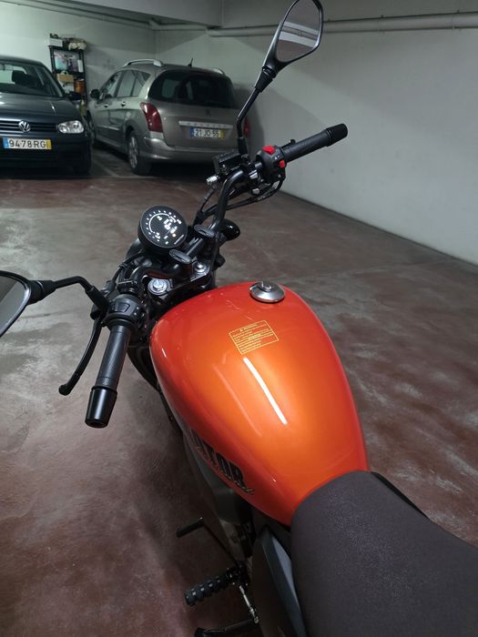 Moto qj srv 125 garantia 5 anos como nova