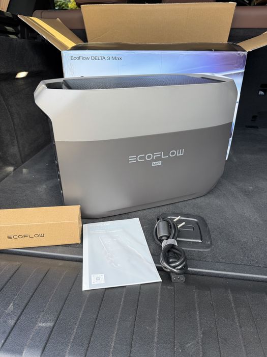 EcoFlow DELTA 3 MAX, НОВА, В НАЯВНОСТІ. Європа! 2кВт
