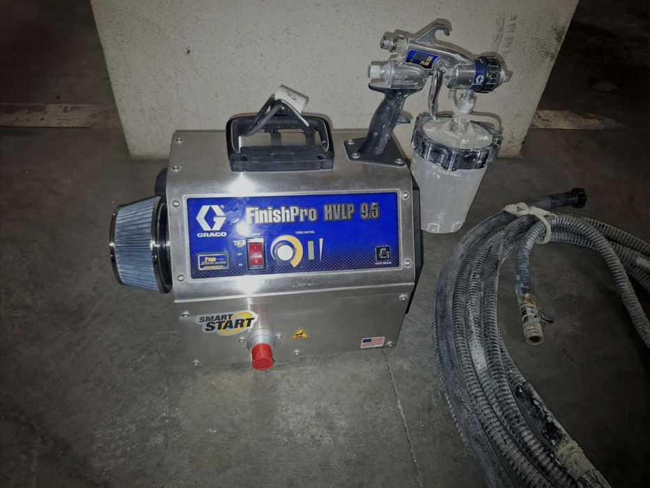 Pistola de pintura Graco HVLP-PRO  9.5, para pinturas de Lacados