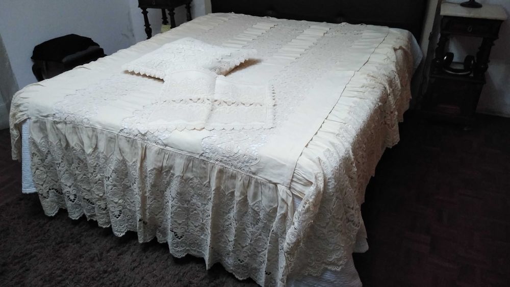 Colcha  com bordados