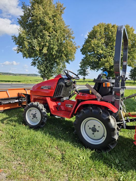 Mini Traktorek HONDA diesel ze spychem