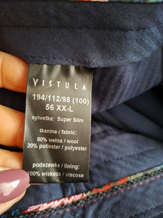 Vistula garnitur Nicolas AMF , XXL 56, super slim