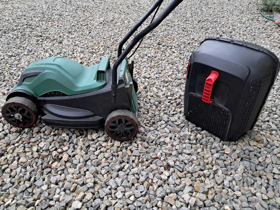 Kosiarka elektryczna do trawy PARKSIDE części kosz koła wózek obudowa