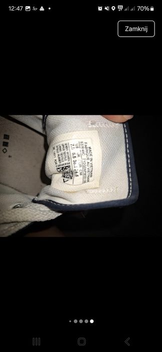 Trampki sneakersy Converse- rozm.38,5
