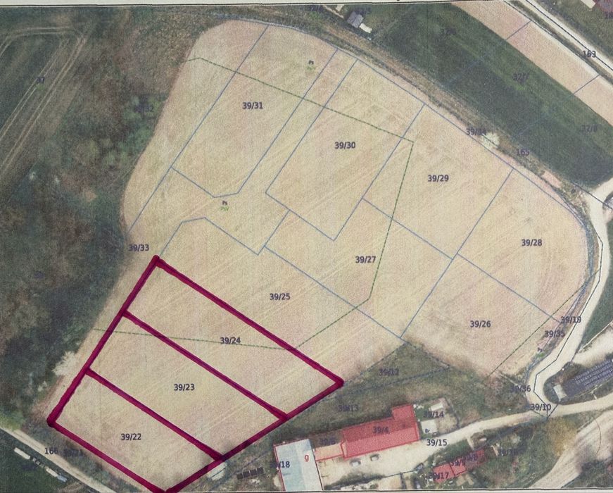 Sprzedam dzialkę budowlana w Pogorzale 3 km do W-cha oraz 10 km od Świ