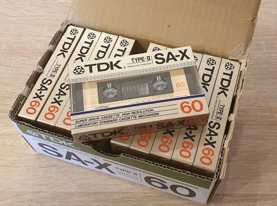 Kaseta magnetofonowa TDK SA-X 60.