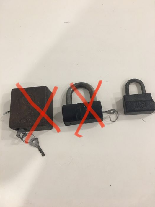 Дверные навесные замки