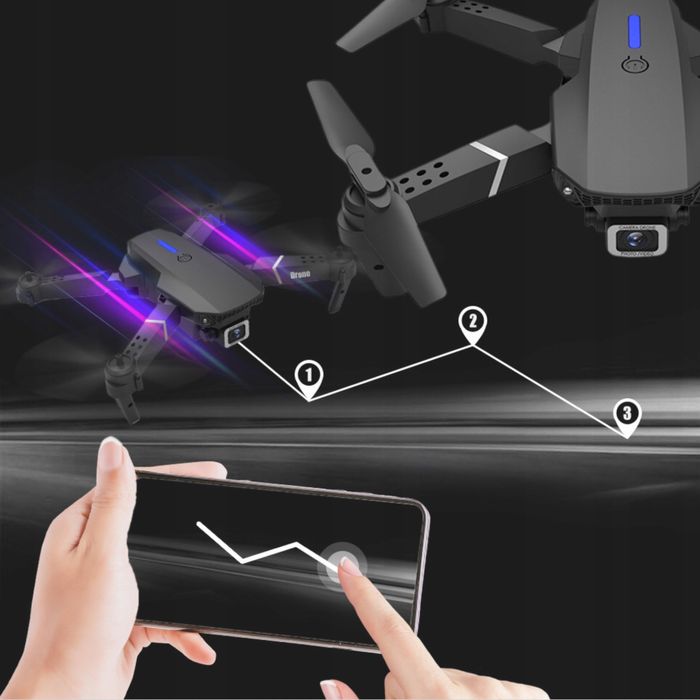 Dron E95 Pro 3 baterie