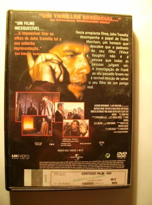 identidade falsa com john travolta e vince vaughn