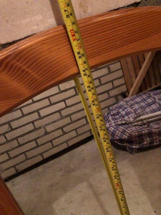 2 lustra lustro drewniane prl loft u2k drewno